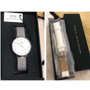 Daniel Wellington classic petite 32mm sterling